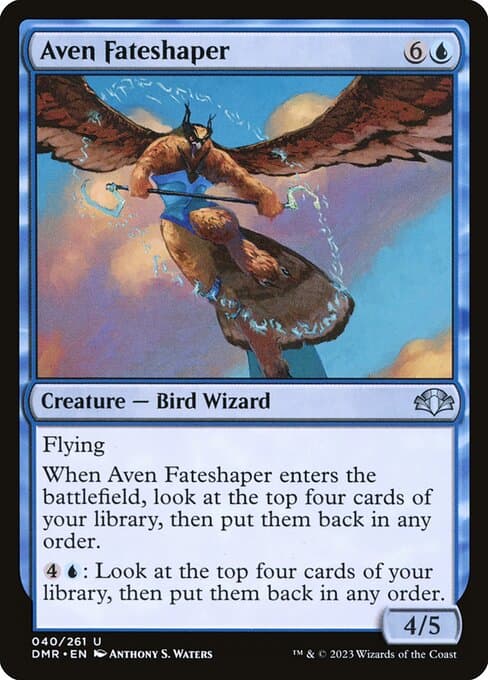 Aven Fateshaper from Dominaria Remastered (Uncommon)
