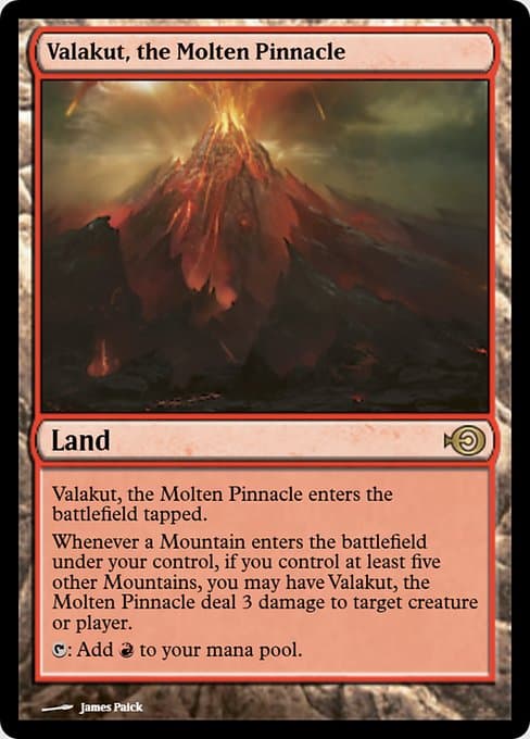 Valakut, the Molten Pinnacle from Magic Online Promos (Rare)