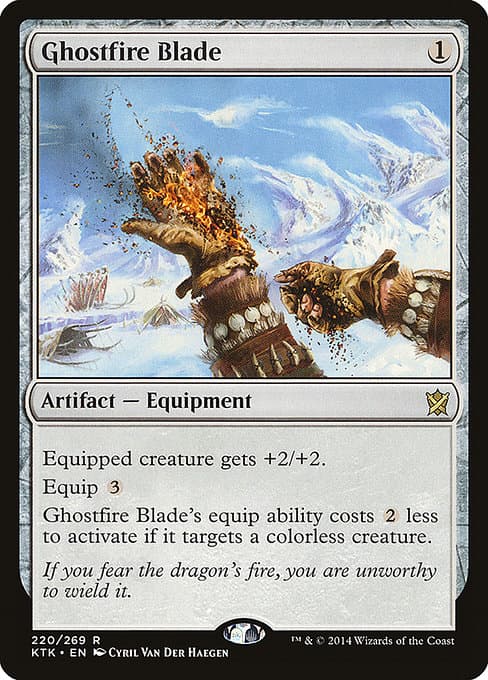 Ghostfire Blade from Khans of Tarkir (Rare)