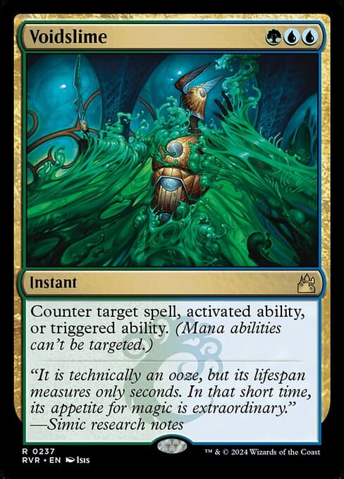 Voidslime from Ravnica Remastered (Rare)