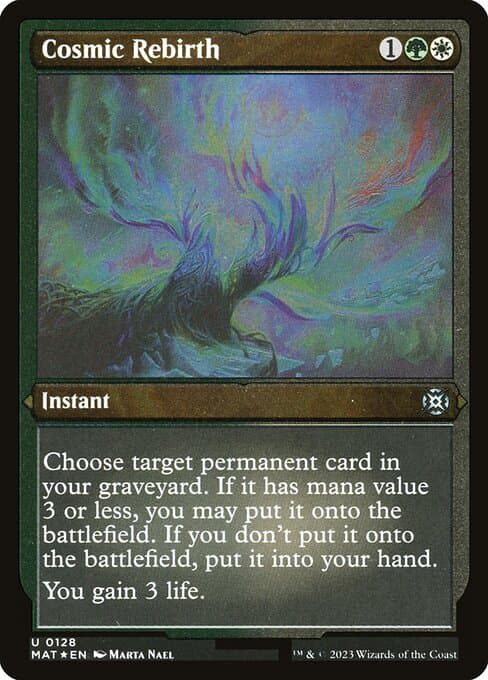 Cosmic Rebirth from March of the Machine: The Aftermath (Uncommon)