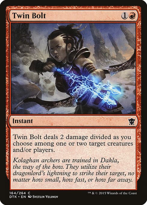 Twin Bolt from Dragons of Tarkir (Common)