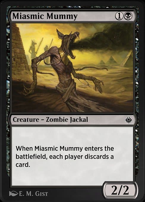 Miasmic Mummy from Amonkhet Remastered (Common)