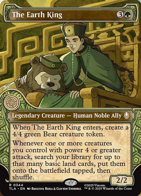 The Earth King from Avatar: The Last Airbender (Rare)