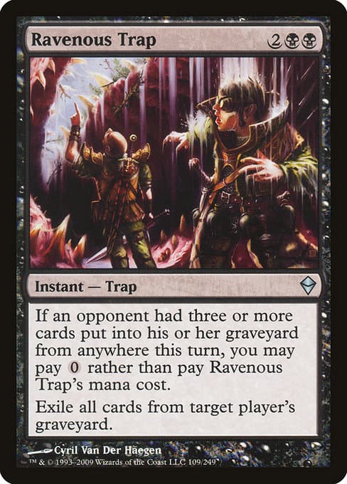 Ravenous Trap from Zendikar (Uncommon)
