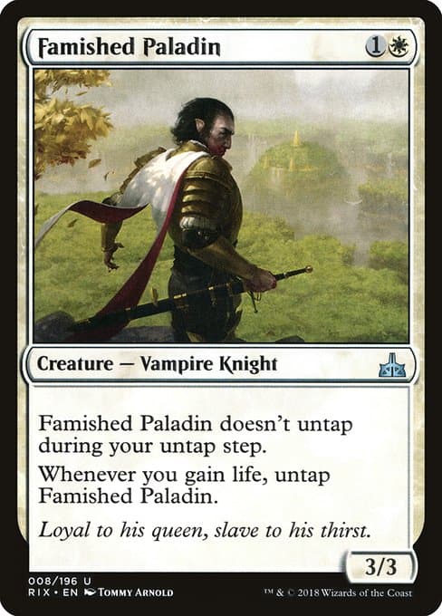 Famished Paladin (Uncommon)