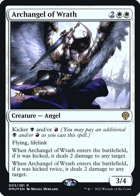 Archangel of Wrath from Dominaria United Promos (Rare)