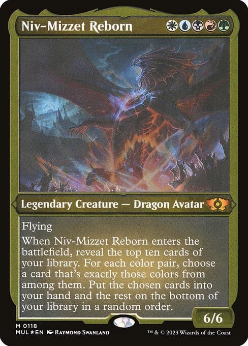 Niv-Mizzet Reborn from Multiverse Legends (Mythic)