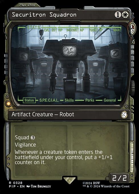 Securitron Squadron from Fallout (Rare)