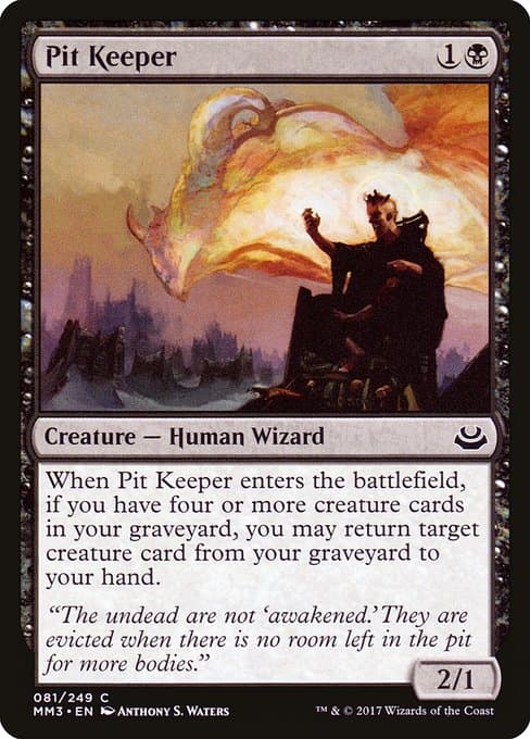 Pit Keeper from Modern Masters 2017 (Common)