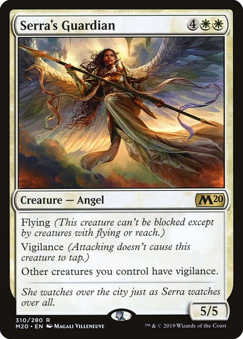 Serra's Guardian from Core Set 2020 (Rare)