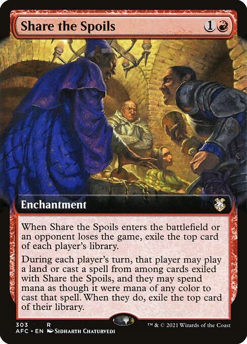 Share the Spoils from Forgotten Realms Commander (Rare)