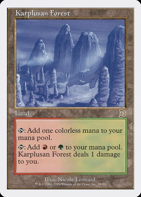 Karplusan Forest (Rare)