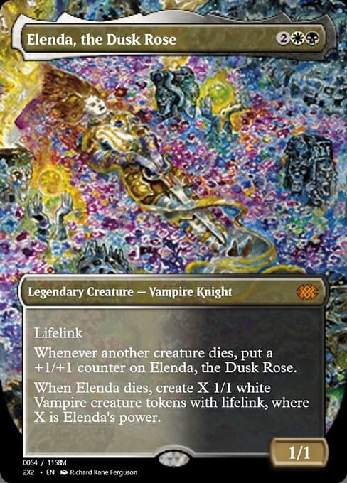 Elenda, the Dusk Rose from Magic Online Promos (Mythic)