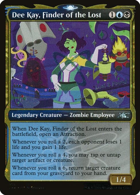 Dee Kay, Finder of the Lost from Unfinity (Uncommon)