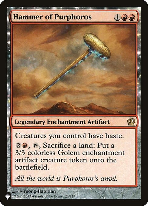 Hammer of Purphoros from The List (Rare)
