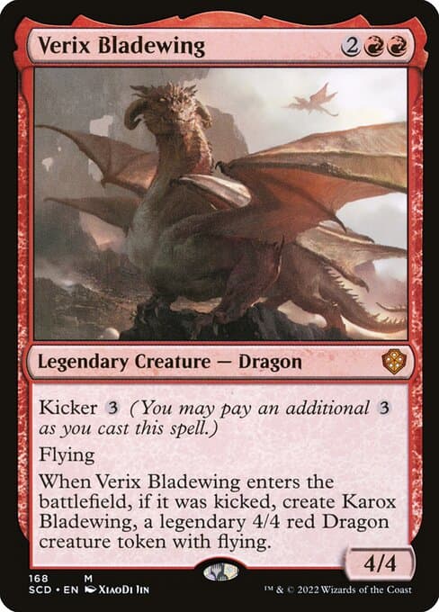 Verix Bladewing from Starter Commander Decks (Mythic)