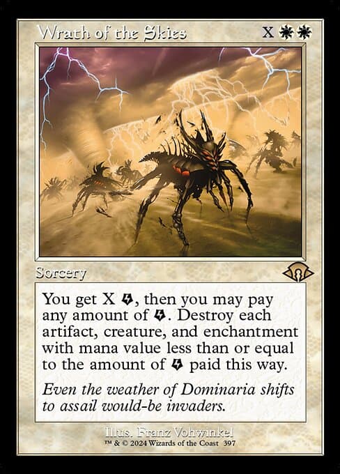 Wrath of the Skies from Modern Horizons 3 (Rare)