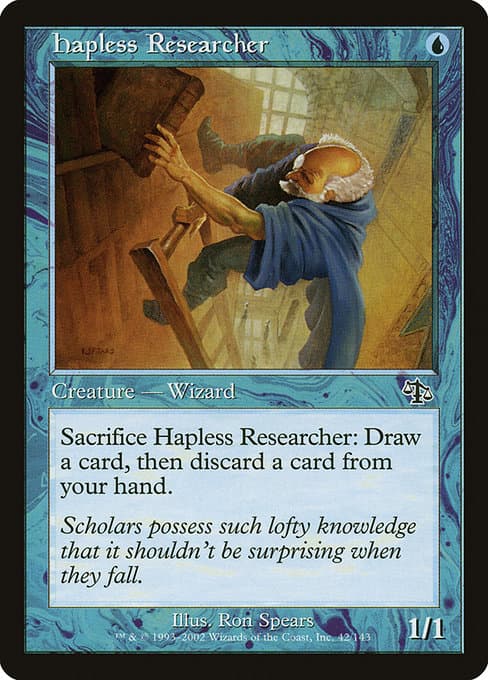 Hapless Researcher from Judgment (Common)