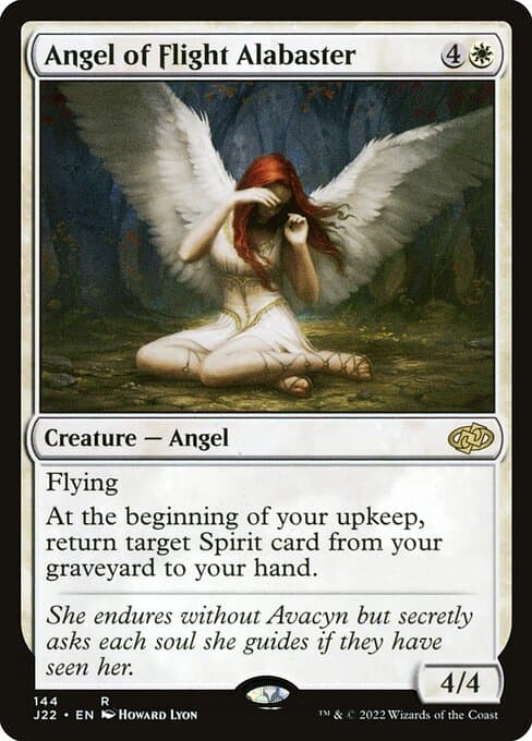 Angel of Flight Alabaster from Jumpstart 2022 (Rare)