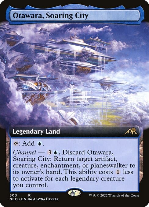 Otawara, Soaring City from Kamigawa: Neon Dynasty (Rare)