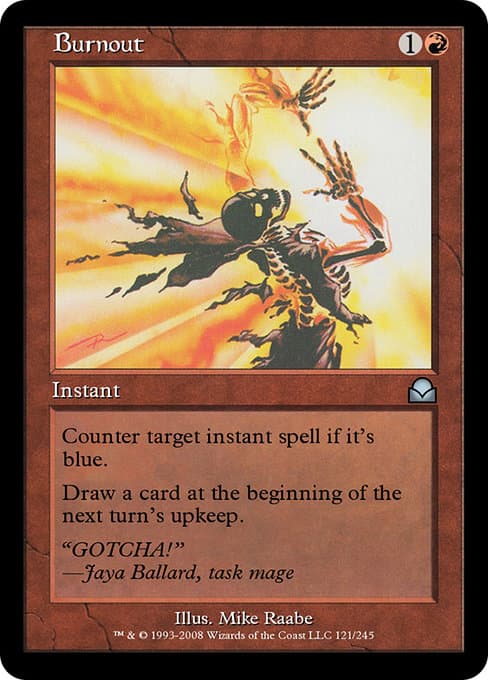 Burnout from Masters Edition II (Uncommon)