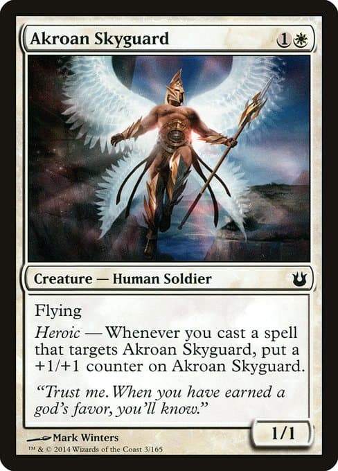 Akroan Skyguard from Born of the Gods (Common)
