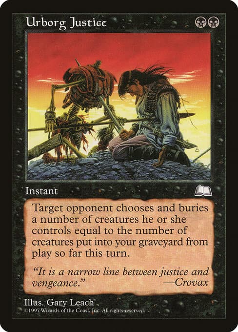 Urborg Justice (Rare)