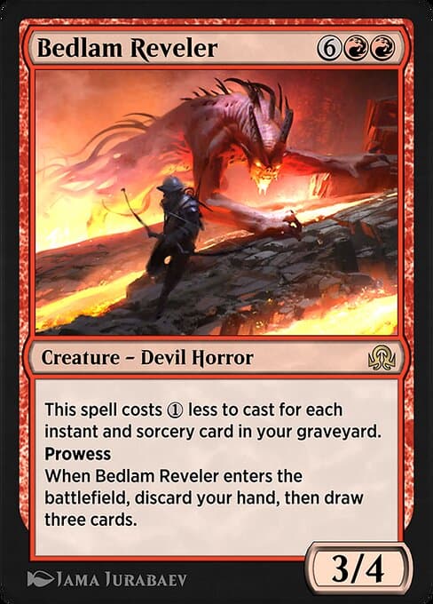 Bedlam Reveler from Shadows over Innistrad Remastered (Rare)