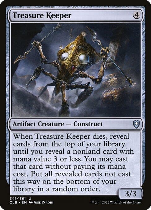 Treasure Keeper from Commander Legends: Battle for Baldur's Gate (Uncommon)