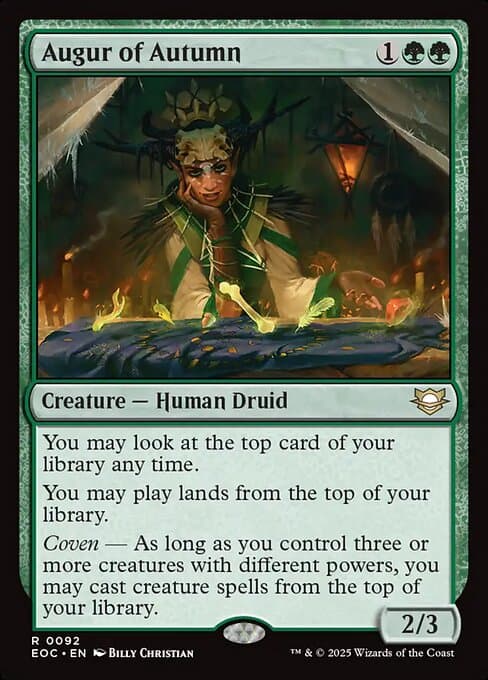 Augur of Autumn from Edge of Eternities Commander (Rare)