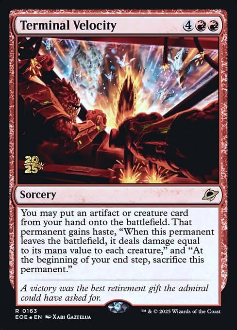 Terminal Velocity from Edge of Eternities Promos (Rare)