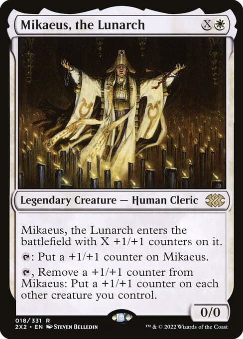 Mikaeus, the Lunarch from Double Masters 2022 (Rare)