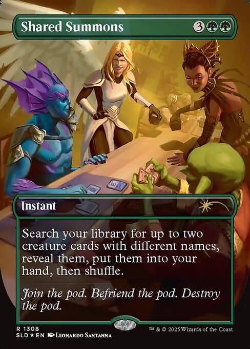 Shared Summons from Secret Lair Drop (Rare)