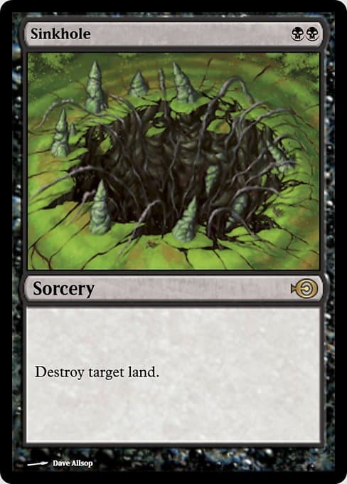 Sinkhole from Magic Online Promos (Rare)