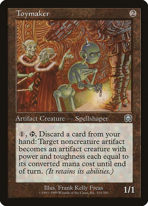 Toymaker from Mercadian Masques (Uncommon)