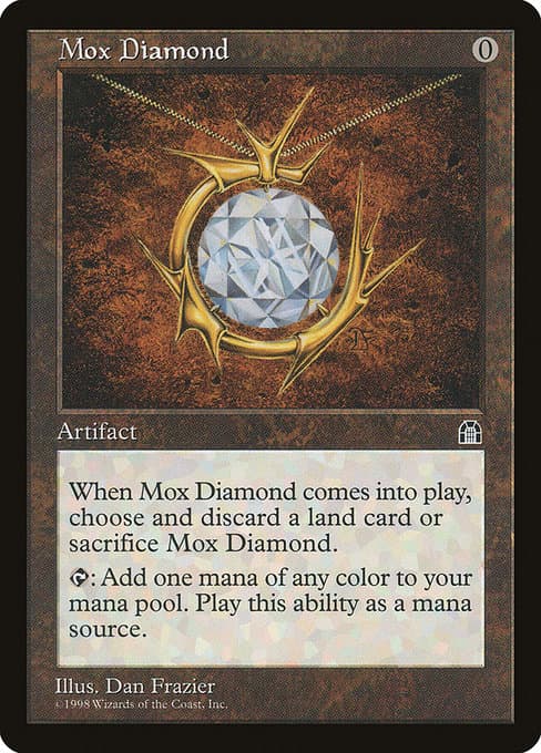 Mox Diamond from Stronghold (Rare)