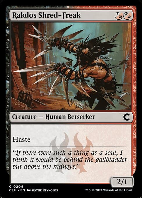 Rakdos Shred-Freak (Common)