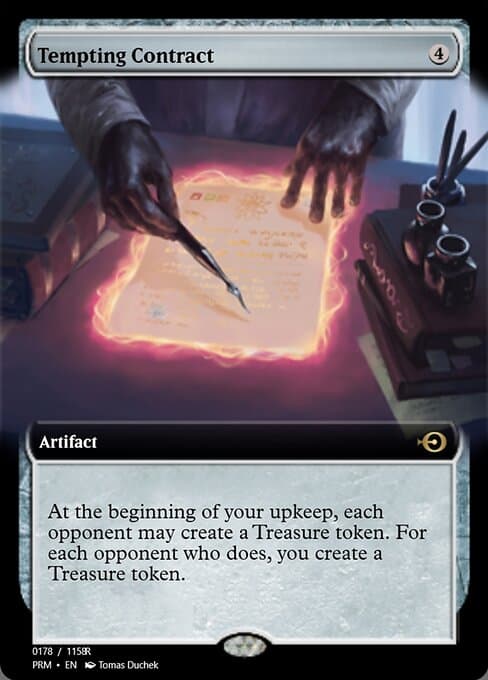 Tempting Contract from Magic Online Promos (Rare)