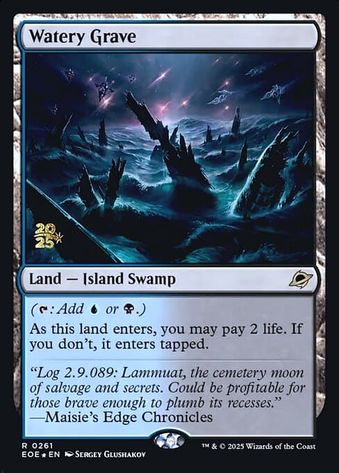 Watery Grave from Edge of Eternities Promos (Rare)