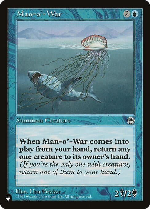 Man-o'-War from The List (Uncommon)