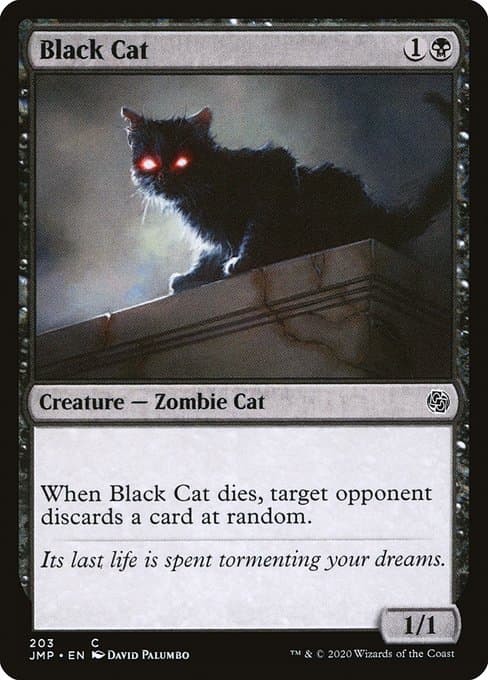 Black Cat from Jumpstart (Common)