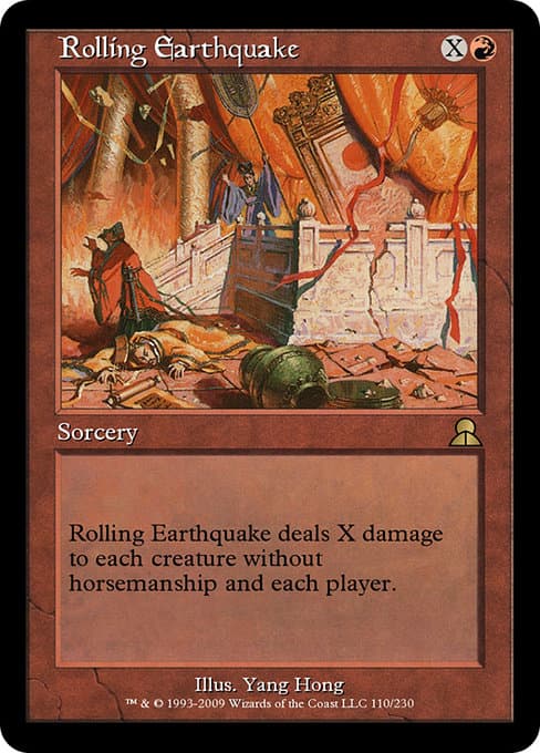 Rolling Earthquake from Masters Edition III (Rare)
