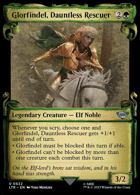Glorfindel, Dauntless Rescuer from The Lord of the Rings: Tales of Middle-earth (Uncommon)