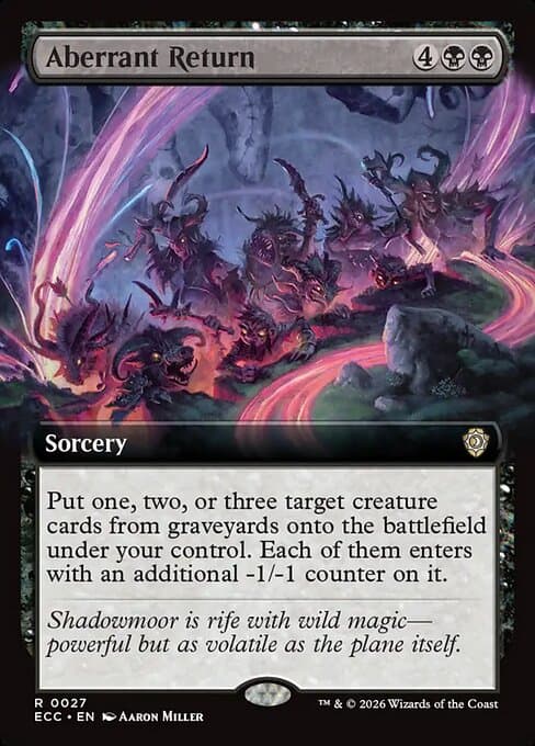 Aberrant Return from Lorwyn Eclipsed Commander (Rare)