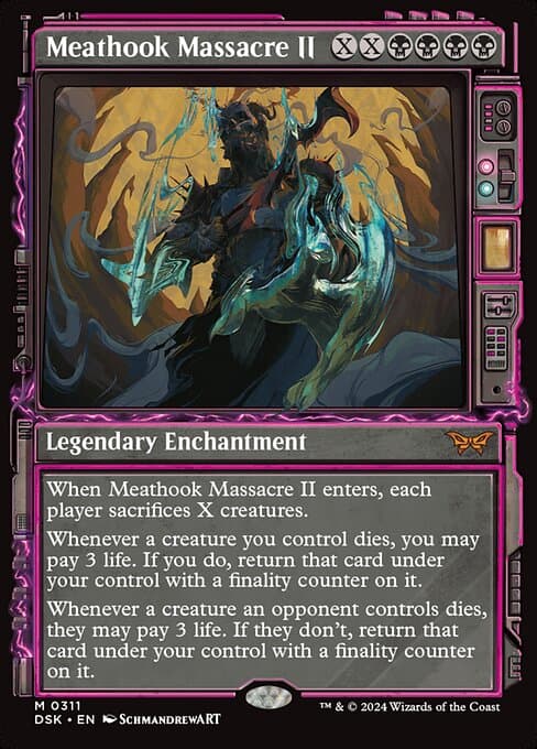 Meathook Massacre II from Duskmourn: House of Horror (Mythic)