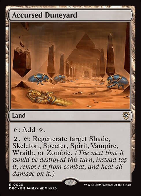 Accursed Duneyard (Rare)