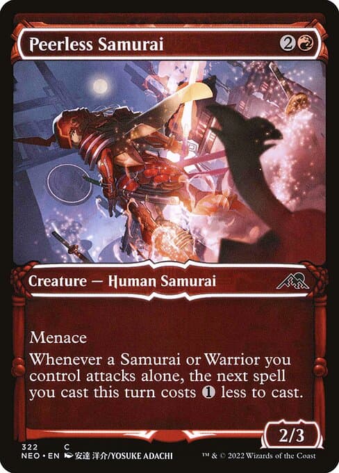 Peerless Samurai from Kamigawa: Neon Dynasty (Common)