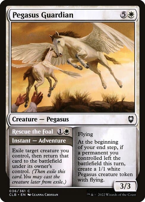 Pegasus Guardian // Rescue the Foal (Common)