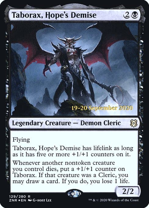 Taborax, Hope's Demise from Zendikar Rising Promos (Rare)